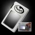 Silver Light Up Magnifier with Pen